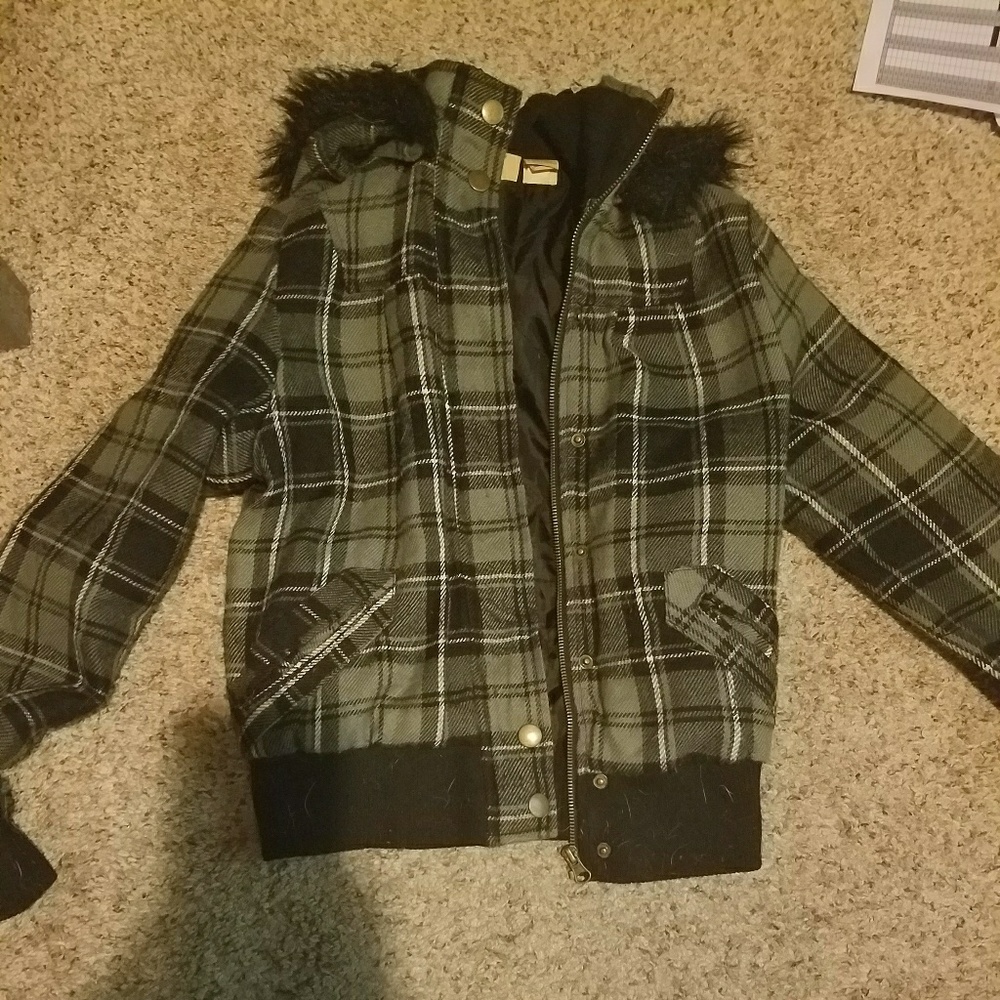 hooded jacket